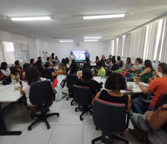 Técnicos do Programa Criança Feliz de Nova Venécia participam de capacitação promovida pela Setades em Vitória