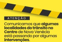 Nova Venécia realiza intervenções no trânsito