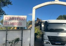 Prefeitura realiza mutirão de limpeza no Cemitério São Marcos