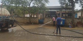 Secretaria de Obras realiza mutirão de limpeza na comunidade do Poção