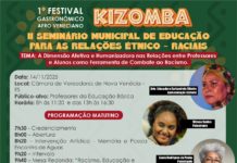 Festival Gastronômico Kizomba celebra a cultura afro-indígena com arte, saberes e espiritualidade em Nova Venécia