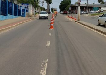 Nova Venécia realiza simulação de trânsito na Avenida Guanabara