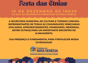 Nova Venécia faz reunião hoje com comunidades para planejar aniversário de emancipação política