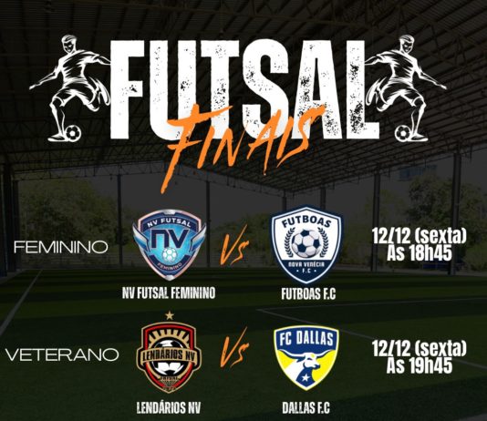 Finais do Futsal 2025 de Nova Venécia acontecem nesta sexta-feira (12)