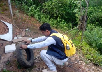 Agentes de Combate às Endemias eliminam 115 focos de dengue no bairro Bonfim