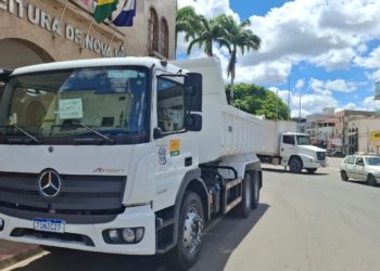 Nova Venécia é contemplada com caminhão truck caçamba