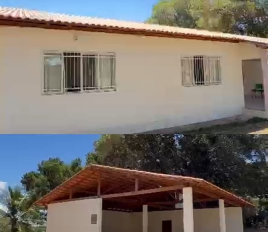 Governo do Estado acompanha obras de revitalização Creas de Nova Venécia