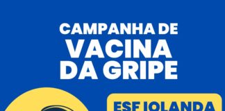 Prefeitura realiza Campanha de Vacinação contra a gripe na Unidade de Saúde do Iolanda