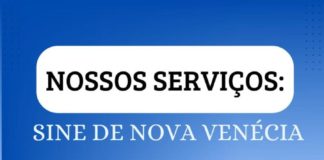 Sine de Nova Venécia é porta de entrada para o mercado de trabalho