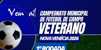 Campeonato Municipal Veterano começa nesta sexta-feira (01) em Nova Venécia