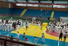 Capoeira e literatura atraem centenas de pessoas ao Ginásio do Cricaré em Nova Venécia