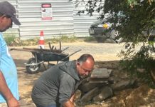 Prefeitura realiza levantamento de meios-fios e rebaixamento de ruas para evitar alagamentos