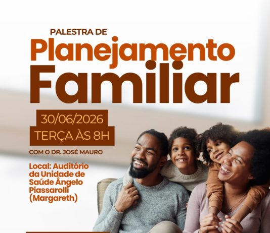 Palestra sobre Planejamento Familiar será realizada no dia 30 de junho em Nova Venécia