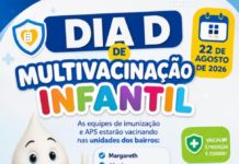 Dia D de Multivacinação Infantil acontece neste sábado em Nova Venécia