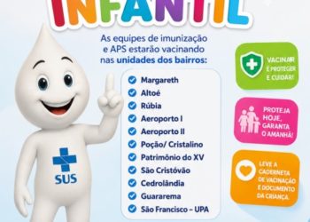 Dia D de Multivacinação Infantil acontece neste sábado em Nova Venécia