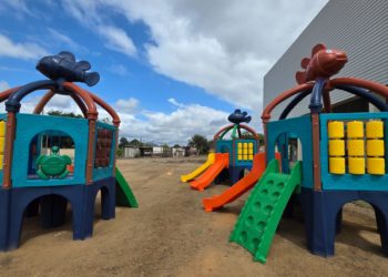 Nova Venécia ganha mais quatro novos parquinhos em diferentes pontos do município
