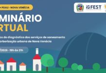 Prefeitura de Nova Venécia realiza seminário on-line para apresentar o diagnóstico do saneamento básico e da arborização urbana
