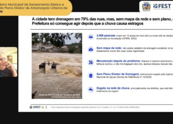 Nova Venécia realiza seminário sobre saneamento básico e arborização urbana e mantém formulário on-line para participação no diagnóstico